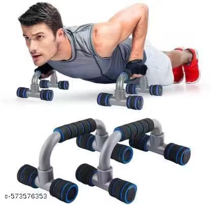 Home Gym Combo – Double Spring Tummy Trimmer | Ab Roller Wheel with Knee Mat | Push-Up Bar | Resistance Tube – Full Body Exercise Fitness Kit